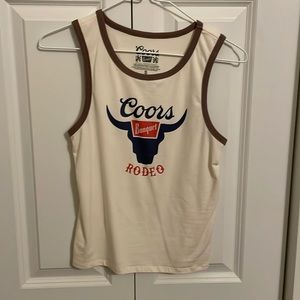 Coors banquet tank top
